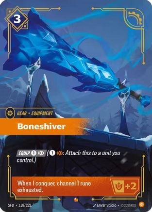 Boneshiver (118/221) - Spiritforged Foil - Spiritforged - Card Brawlers | Quebec | Canada |