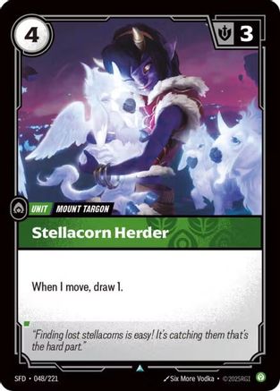Stellacorn Herder (048/221) - Spiritforged Foil - Spiritforged - Card Brawlers | Quebec | Canada |