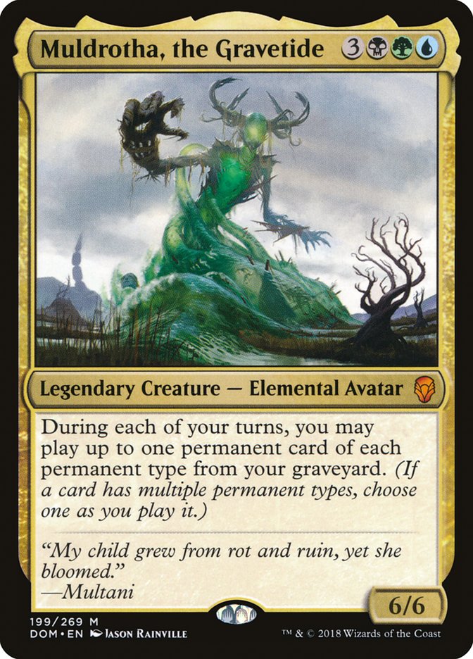 Muldrotha, the Gravetide [Dominaria] - Magic: The Gathering - Card Brawlers | Quebec | Canada |