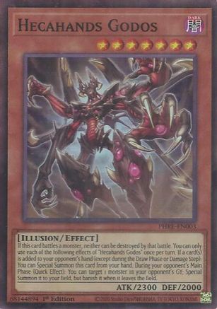 Hecahands Godos [PHRE-EN003] Super Rare - Phantom Revenge - Card Brawlers | Quebec | Canada |