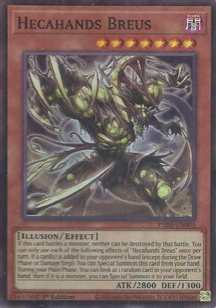 Hecahands Breus [PHRE-EN005] Super Rare - Phantom Revenge - Card Brawlers | Quebec | Canada |