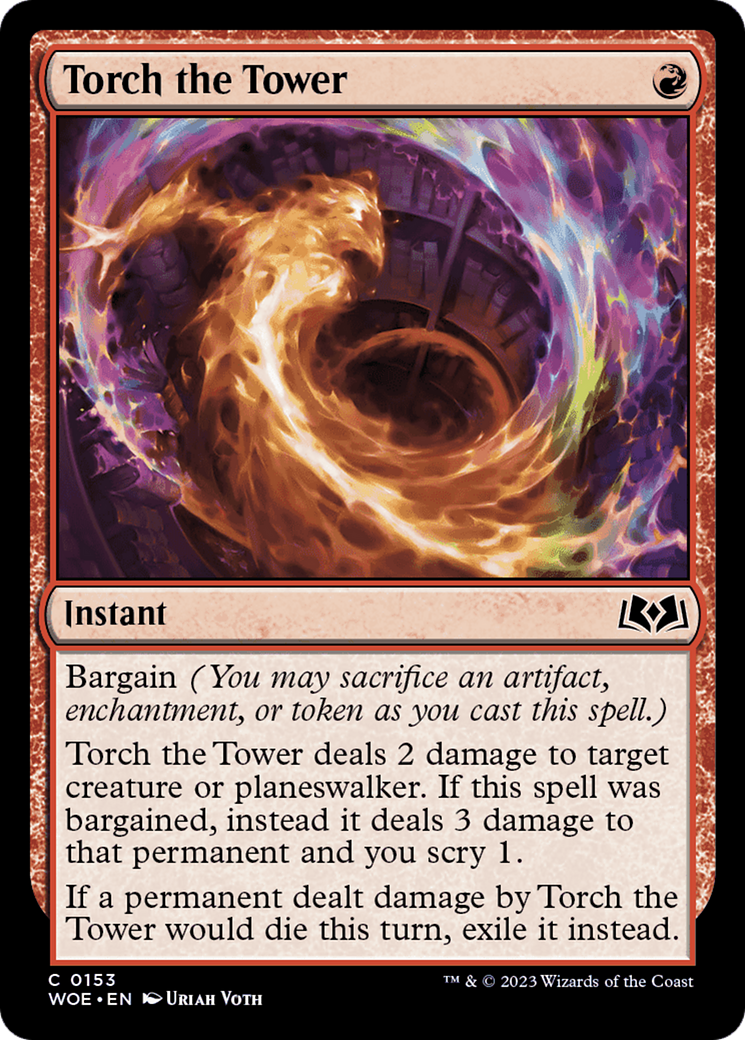Torch the Tower [Wilds of Eldraine] - Magic: The Gathering - Card Brawlers | Quebec | Canada |