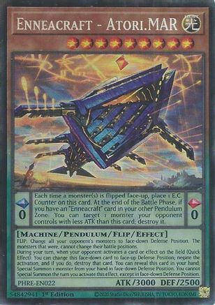 Enneacraft - Atori.MAR [PHRE-EN022] Collector's Rare - Phantom Revenge - Card Brawlers | Quebec | Canada |