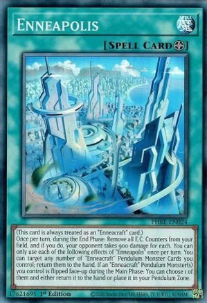 Enneapolis [PHRE-EN024] Super Rare - Phantom Revenge - Card Brawlers | Quebec | Canada |