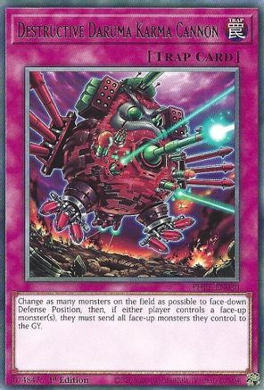 Destructive Daruma Karma Cannon [PHRE-EN030] Rare - Phantom Revenge - Card Brawlers | Quebec | Canada |