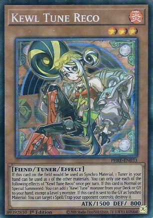 Kewl Tune Reco [PHRE-EN033] Collector's Rare - Phantom Revenge - Card Brawlers | Quebec | Canada |