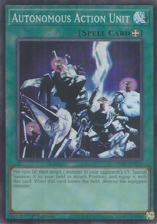 Autonomous Action Unit [PHRE-EN050] Super Rare - Phantom Revenge - Card Brawlers | Quebec | Canada |