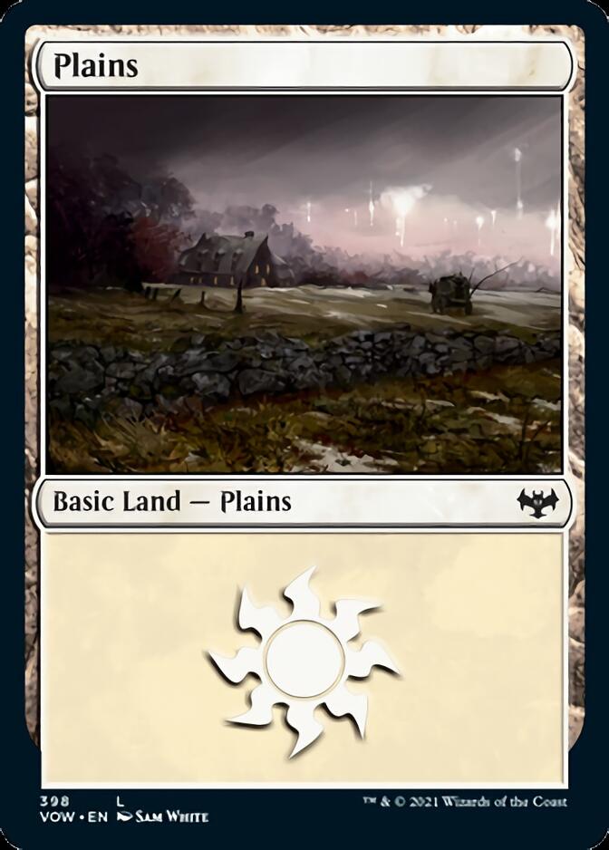 Plains (398) [Innistrad: Crimson Vow] - Magic: The Gathering - Card Brawlers | Quebec | Canada |