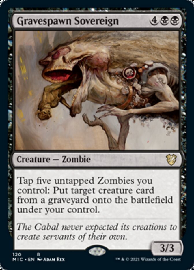 Gravespawn Sovereign [Innistrad: Midnight Hunt Commander] - Magic: The Gathering - Card Brawlers | Quebec | Canada |