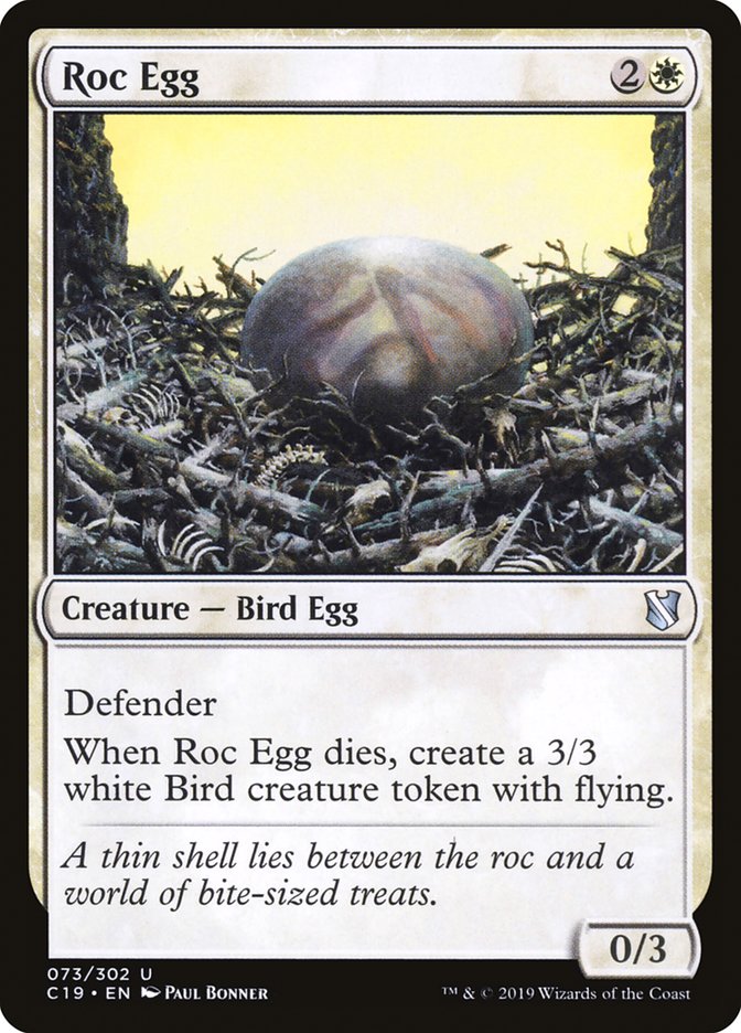 Roc Egg [Commander 2019] - Magic: The Gathering - Card Brawlers | Quebec | Canada |