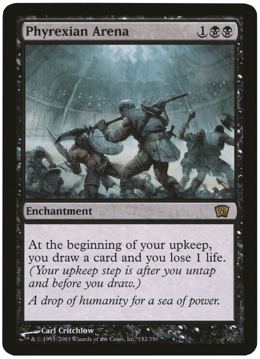 Phyrexian Arena (Oversized) [Eighth Edition Box Topper] - Magic: The Gathering - Card Brawlers | Quebec | Canada |