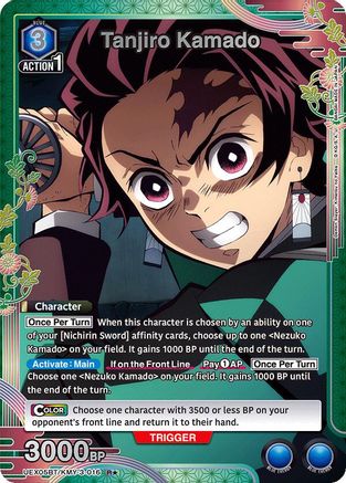 Tanjiro Kamado (016) (R*) (UEX05BT/KMY-3-016) - UEX05BT Demon Slayer Kimetsu no Yaiba Vol2 Foil - UEX05BT: Demon Slayer: Kimetsu no Yaiba Vol.2 - Card Brawlers | Quebec | Canada |