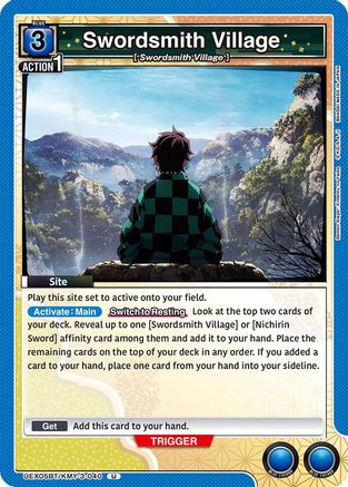 Swordsmith Village (UEX05BT/KMY-3-040) - UEX05BT Demon Slayer Kimetsu no Yaiba Vol2 - UEX05BT: Demon Slayer: Kimetsu no Yaiba Vol.2 - Card Brawlers | Quebec | Canada |
