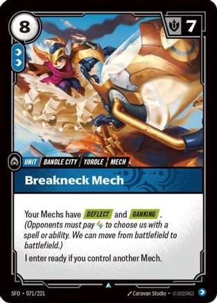 Breakneck Mech (071/221) - Spiritforged - Spiritforged - Card Brawlers | Quebec | Canada |