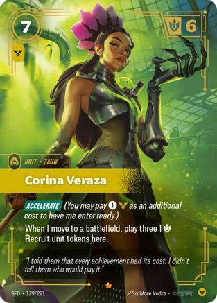 Corina Veraza (179/221) - Spiritforged Foil - Spiritforged - Card Brawlers | Quebec | Canada |