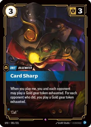 Card Sharp (081/221) - Spiritforged Foil - Spiritforged - Card Brawlers | Quebec | Canada |