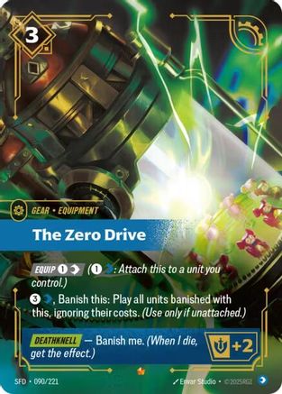 The Zero Drive (090/221) - Spiritforged Foil - Spiritforged - Card Brawlers | Quebec | Canada |