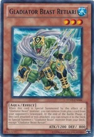 Gladiator Beast Retiari [TU03-EN006] Rare - Yu-Gi-Oh! - Card Brawlers | Quebec | Canada |