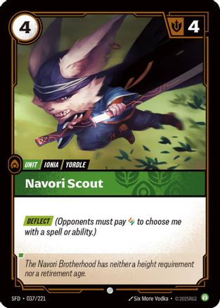 Navori Scout (037/221) - Spiritforged - Spiritforged - Card Brawlers | Quebec | Canada |