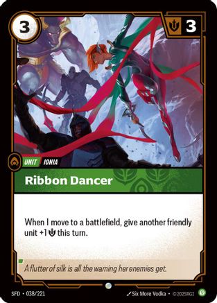 Ribbon Dancer (038/221) - Spiritforged - Spiritforged - Card Brawlers | Quebec | Canada |