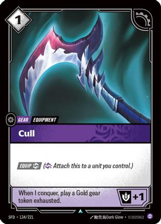 Cull (134/221) - Spiritforged - Spiritforged - Card Brawlers | Quebec | Canada |