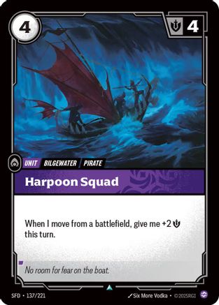 Harpoon Squad (137/221) - Spiritforged Foil - Spiritforged - Card Brawlers | Quebec | Canada |