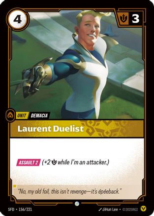Laurent Duelist (156/221) - Spiritforged - Spiritforged - Card Brawlers | Quebec | Canada |