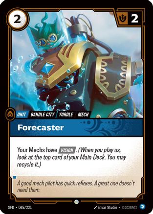 Forecaster (065/221) - Spiritforged - Spiritforged - Card Brawlers | Quebec | Canada |