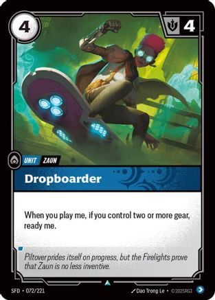 Dropboarder (072/221) - Spiritforged - Spiritforged - Card Brawlers | Quebec | Canada |