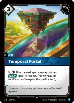 Temporal Portal (078/221) - Spiritforged - Spiritforged - Card Brawlers | Quebec | Canada |