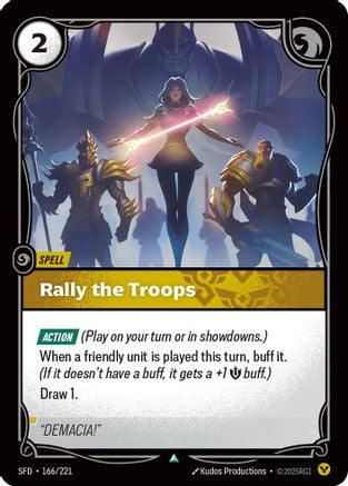 Rally the Troops (166/221) - Spiritforged - Spiritforged - Card Brawlers | Quebec | Canada |