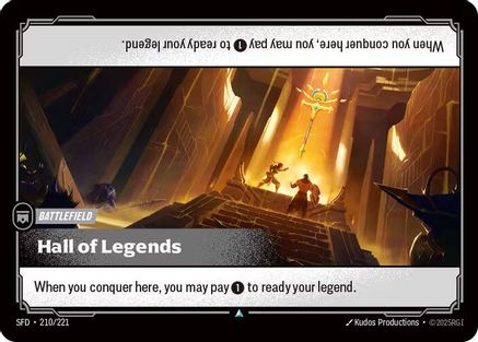 Hall of Legends (210/221) - Spiritforged - Spiritforged - Card Brawlers | Quebec | Canada |