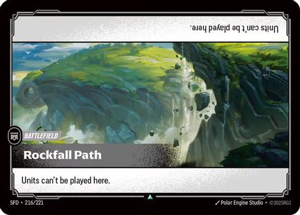 Rockfall Path (216/221) - Spiritforged Foil - Spiritforged - Card Brawlers | Quebec | Canada |
