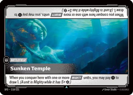Sunken Temple (218/221) - Spiritforged - Spiritforged - Card Brawlers | Quebec | Canada |