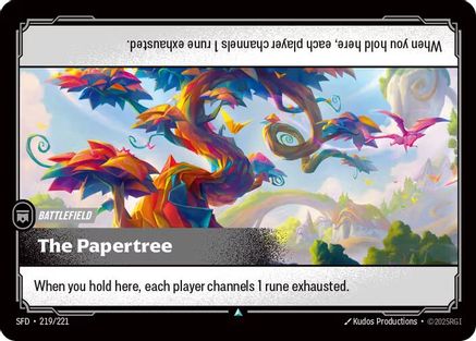 The Papertree (219/221) - Spiritforged - Spiritforged - Card Brawlers | Quebec | Canada |