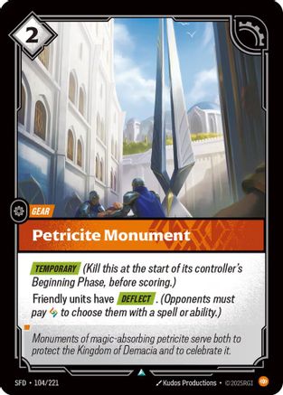 Petricite Monument (104/221) - Spiritforged Foil - Spiritforged - Card Brawlers | Quebec | Canada |