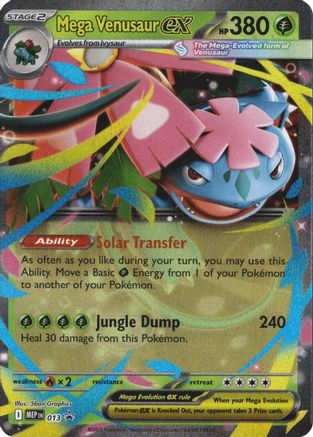 Mega Venusaur ex (013/null) - Holofoil [ME Mega Evolution Promo]