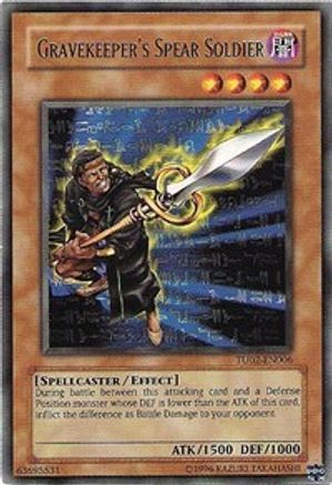 Gravekeeper's Spear Soldier [TU02-EN006] Rare - Yu-Gi-Oh! - Card Brawlers | Quebec | Canada |