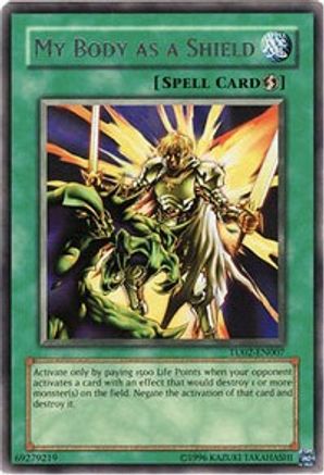 My Body as a Shield [TU02-EN007] Rare - Yu-Gi-Oh! - Card Brawlers | Quebec | Canada |