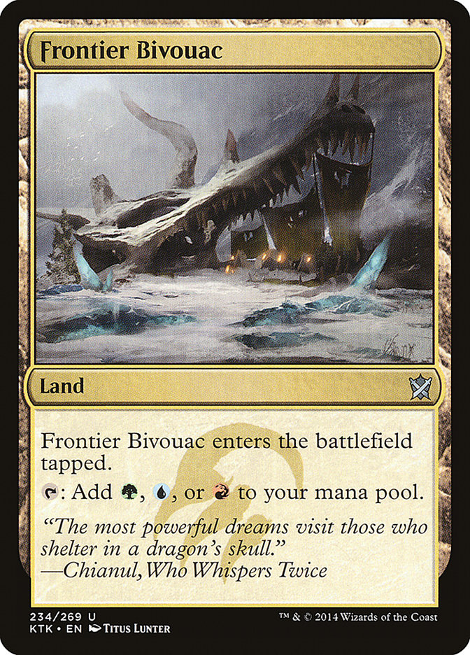 Frontier Bivouac [Khans of Tarkir] - Magic: The Gathering - Card Brawlers | Quebec | Canada |