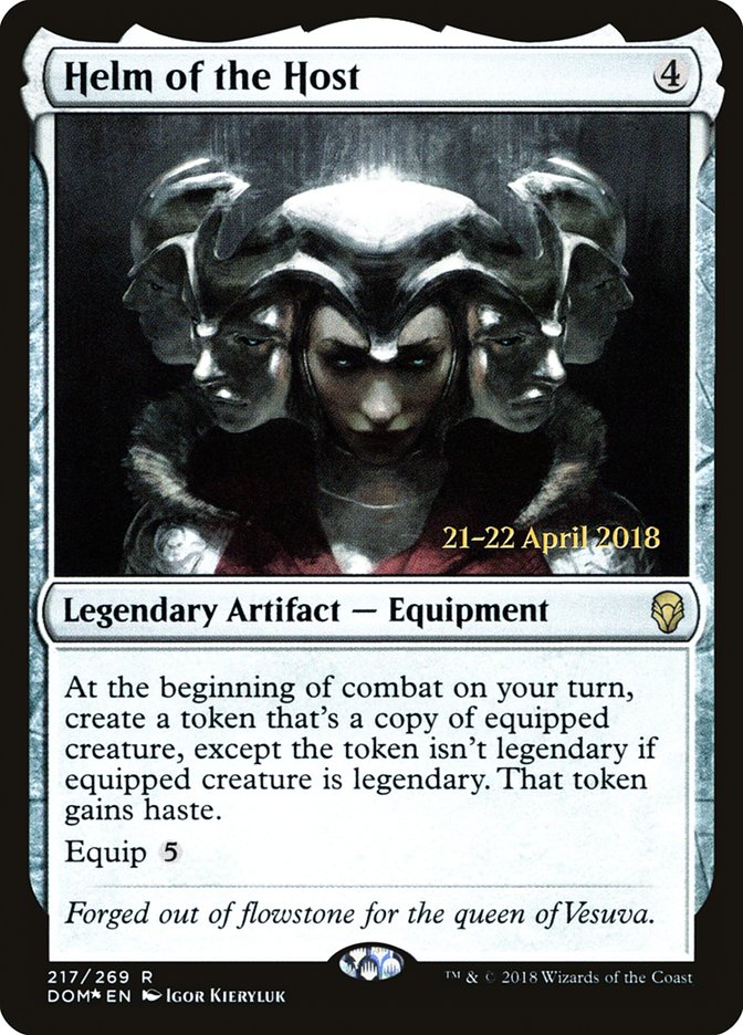 Helm of the Host [Dominaria Prerelease Promos] - Magic: The Gathering - Card Brawlers | Quebec | Canada |