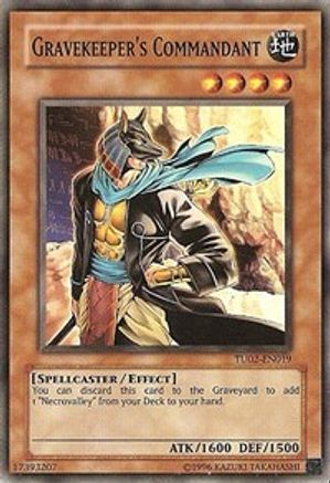 Gravekeeper's Commandant [TU02-EN019] Common - Yu-Gi-Oh! - Card Brawlers | Quebec | Canada |