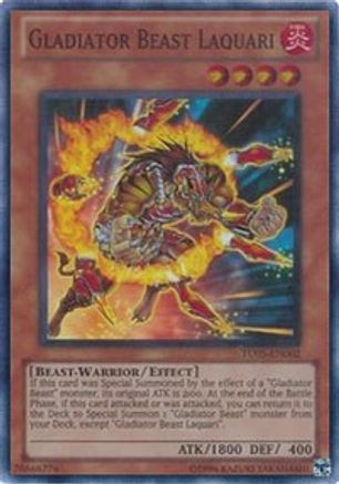 Gladiator Beast Laquari [TU05-EN002] Super Rare - Yu-Gi-Oh! - Card Brawlers | Quebec | Canada |