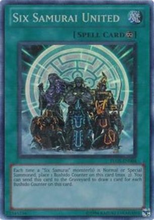 Six Samurai United [TU05-EN004] Super Rare - Yu-Gi-Oh! - Card Brawlers | Quebec | Canada |