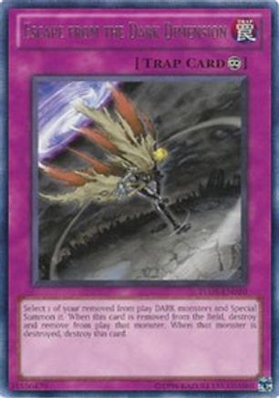 Escape from the Dark Dimension [TU05-EN010] Rare - Yu-Gi-Oh! - Card Brawlers | Quebec | Canada |