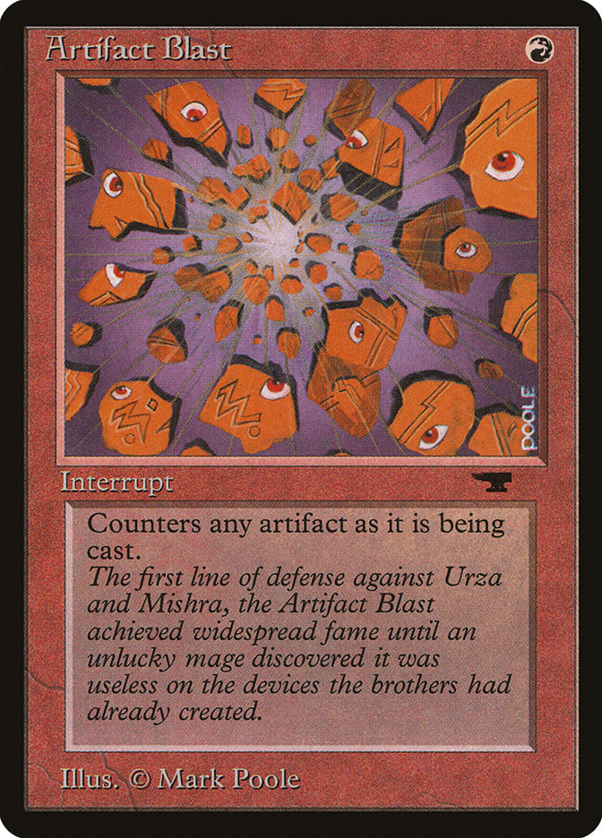 Artifact Blast [Antiquities] - Magic: The Gathering - Card Brawlers | Quebec | Canada |