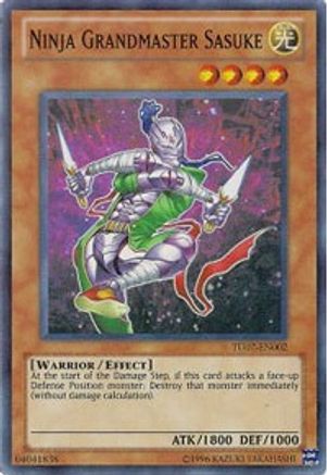 Ninja Grandmaster Sasuke [TU07-EN002] Super Rare - Yu-Gi-Oh! - Card Brawlers | Quebec | Canada |