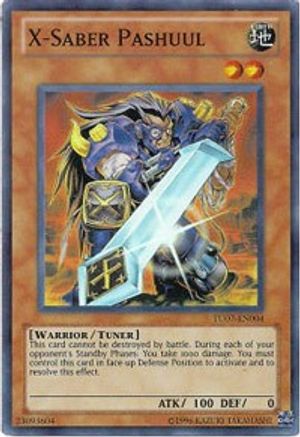 X-Saber Pashuul [TU07-EN004] Super Rare - Yu-Gi-Oh! - Card Brawlers | Quebec | Canada |