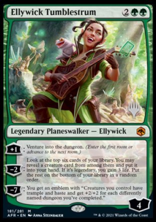 Ellywick Tumblestrum (Promo Pack) [Dungeons & Dragons: Adventures in the Forgotten Realms Promos] - Magic: The Gathering - Card Brawlers | Quebec | Canada |