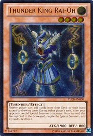 Thunder King Rai-Oh [TU08-EN000] Ultimate Rare - Yu-Gi-Oh! - Card Brawlers | Quebec | Canada |